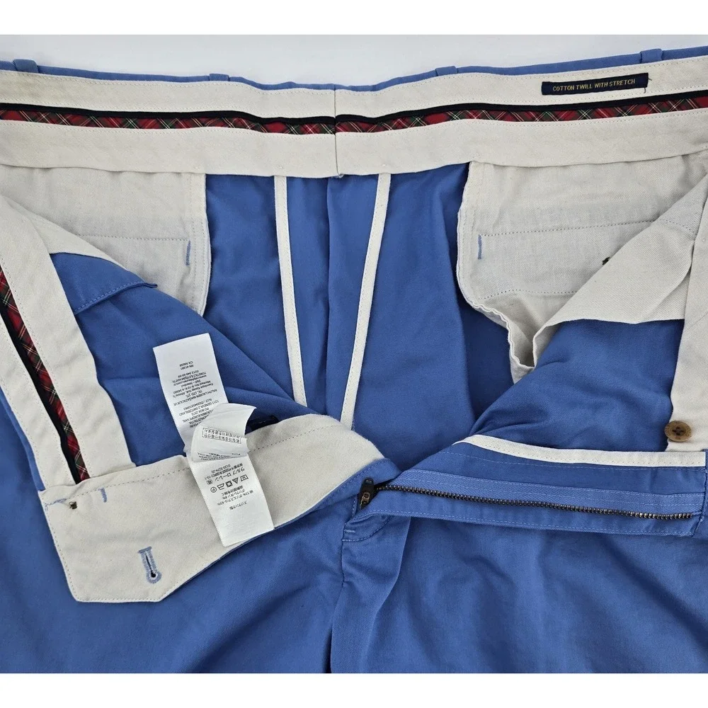 Polo Ralph Lauren Men's Golf Shorts Sz 40 Magnolia Lane Blue Classic Fit Stretch